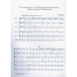 Kleiner ungarischer Verbunkostanz f&uuml;r Jugendstreic