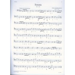 5 Sonate : per flauto traverso e basso continuo