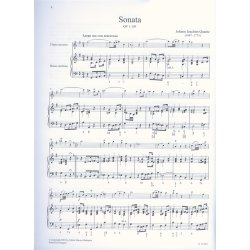 5 Sonate : per flauto traverso e basso continuo