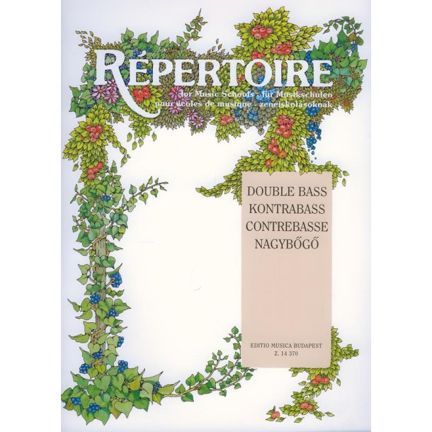 Repertoire f&uuml;r Musikschulen - Kontrabass