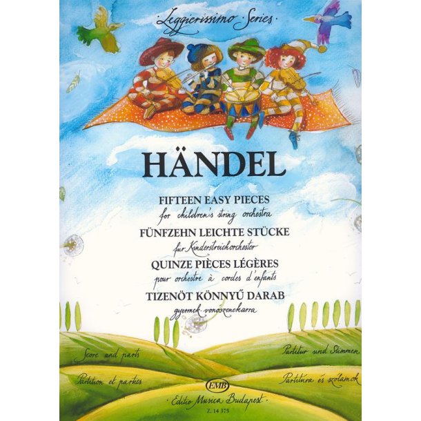 F&uuml;nfzehn leichte St&uuml;cke f&uuml;r Kinderstreichorchester