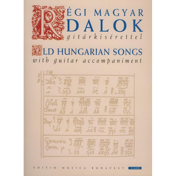 Old Hungarian Songs with guitar accompaniment