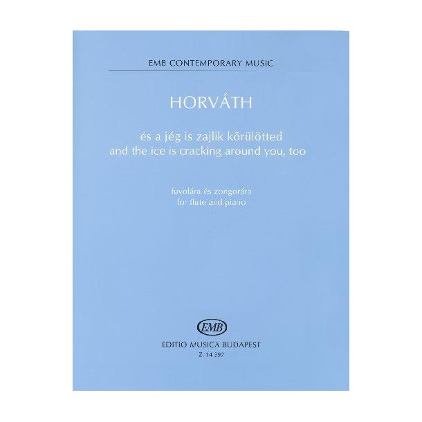 and the ice is cracking around you, too for flut : for flute and piano