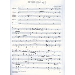 Concerti grossi - Ausschnitte - f&uuml;r Jugendstreicho