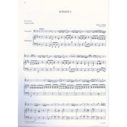 6 Sonatas for violoncello &amp; piano/two violoncellos