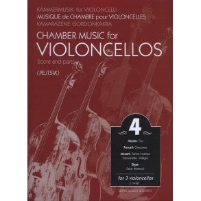Chamber Music for/ Kammermusik für Violoncelli 4 : for 3 violoncellos