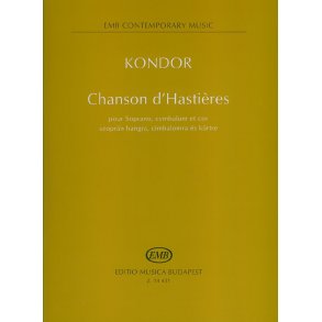 Chansons d'Hastieres pour Soprano, cymbalum et cor
