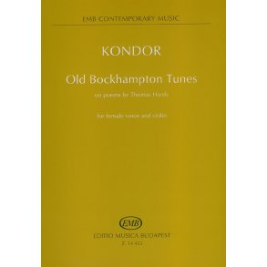 Old Bockhampton Tunes on poems by Thomas Hardy for