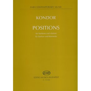 Positions pour baryton et clarinette