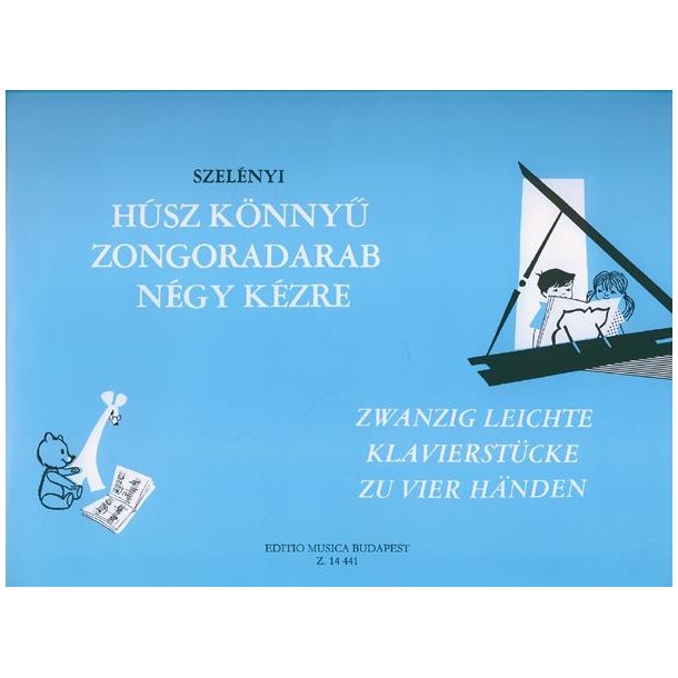 Zwanzig leichte Klavierst&uuml;cke zu vier H&auml;nden