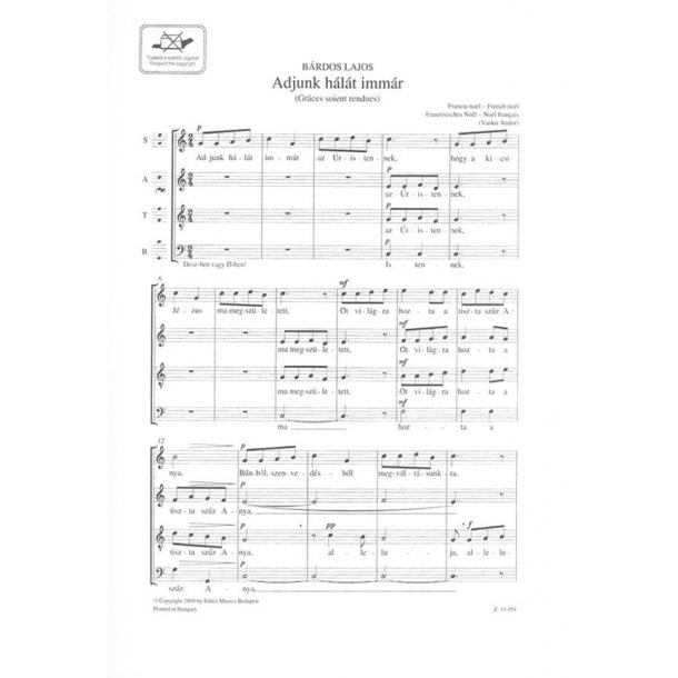 Adjunk h&aacute;l&aacute;t imm&aacute;r (Gr&acirc;ces soient rendues)