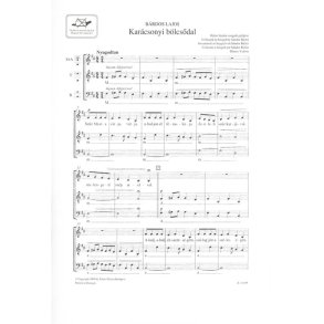 Karacsonyi Bölcsödal