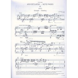Note Pages for Piano