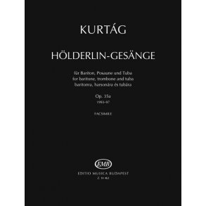 Hölderlin Gesänge op 35 HEFT 1 Op.35a