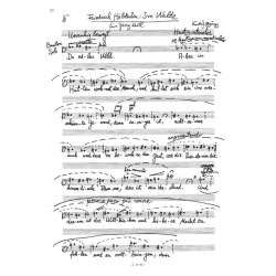 H&ouml;lderlin Ges&auml;nge op 35 HEFT 1 Op.35a