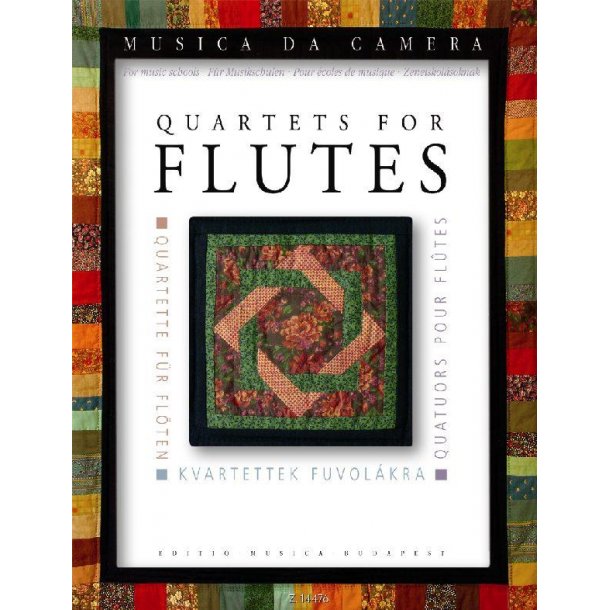 Quartette f&uuml;r Fl&ouml;ten : zum Teil mit Altfl&ouml;te (Sol)