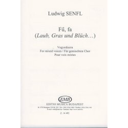 F&uuml;, fa (Laub, Gras und Bl&uuml;ch)