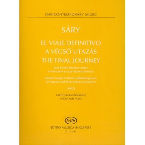 The final journey to the poem by Juan Ramon Jimene