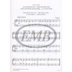 The Golden Key - Der goldene Schl&uuml;ssel : Sixteen little piano pieces - Sechzehn Klavierst&uuml;cke f&uuml;r Anf&auml;nger