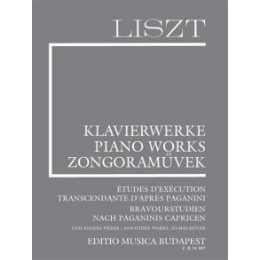 Études d'exécution transcendante d'après Paganini : New Liszt Edition (Paperback)