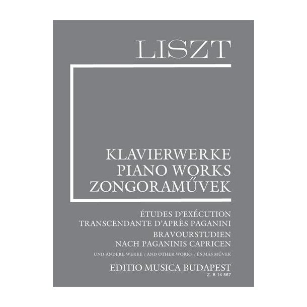 &Eacute;tudes d'ex&eacute;cution transcendante d'apr&egrave;s Paganini : New Liszt Edition (Paperback)