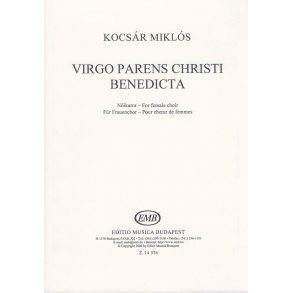 Virgo parens Christi benedicta für Frauenchor