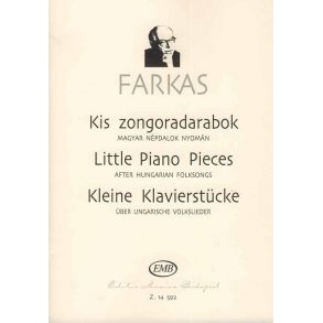 Kleine Klavierstücke nach ungarischen Volkslieder