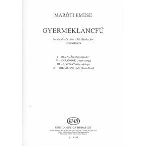 Gyermekláncfü for children's choir