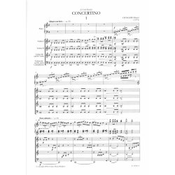 Concertino f&uuml;r Klavier und Streichorchester : Serie f&uuml;r Jugendorchester