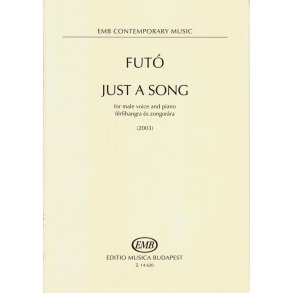 Just a song for male voice and piano