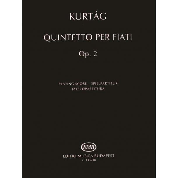 Bl&auml;serquintett op. 2
