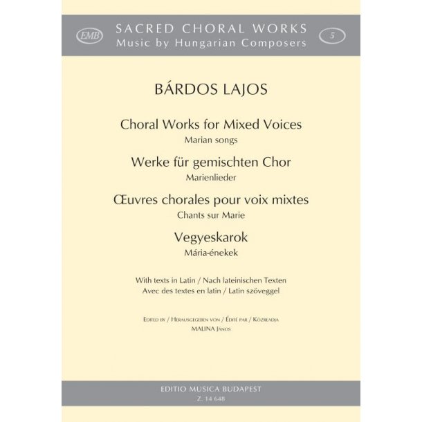 Werke f&uuml;r gemischten Chor - Marienlieder