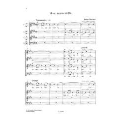 Werke f&uuml;r gemischten Chor - Marienlieder