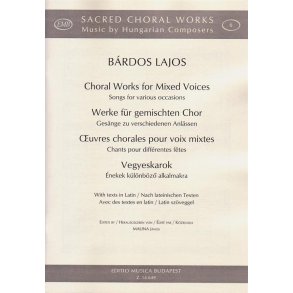 Werke für gemischten Chor - Gesänge zu verschieden