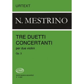 3 Duetti concertanti op 3