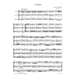 Trios for Two Violins and Cello : Musica da Camera