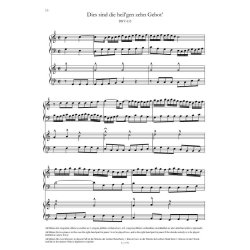 Sieben Bach-Chor&auml;le - Seven Bach Chorales : &Uuml;bertragungen f&uuml;r Klavier zu vier H&auml;nden - Transcriptions for piano four hands