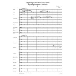 Early Hungarian Dances from G&ouml;m&ouml;r