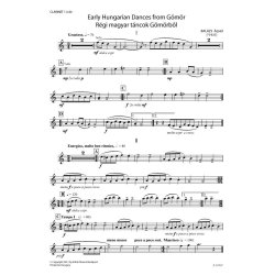 Early Hungarian Dances from G&ouml;m&ouml;r