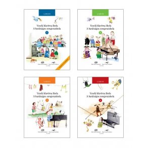 Veselá Klavírna Skola Vol 1-4 : (Slovak-Hungarian edition, with CD)