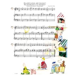 Vesel&aacute; Klav&iacute;rna Skola Vol 1-4 : (Slovak-Hungarian edition, with CD)