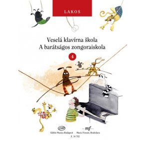 Veselá Klavírna Skola Vol 4 : (Slovak-Hungarian edition)