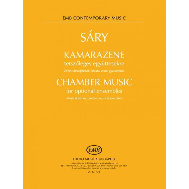 Chamber Music for Optional Ensembles