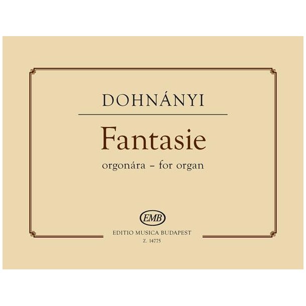 Fantasie for organ