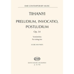 Preludium, Invocation, Postludium : Opus 54