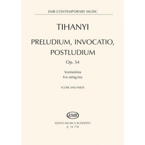 Preludium, Invocation, Postludium : Opus 54