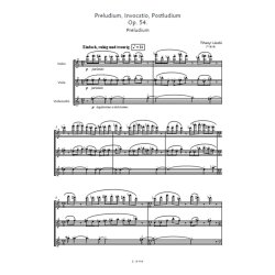 Preludium, Invocation, Postludium : Opus 54