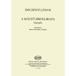 A k&ouml;lt&ouml; s&iacute;rfelirata (Epitaph)