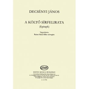 A költö sírfelirata (Epitaph)
