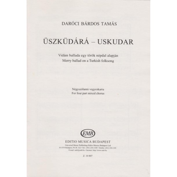 &Uuml;szk&uuml;d&aacute;r&aacute; - Uskudar